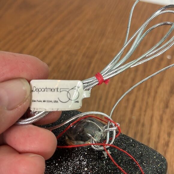 Dept 56 Mercury Glass Red OLD FASHIONED Automobile Car Christmas Ornament 5.5” - Picture 8 of 8